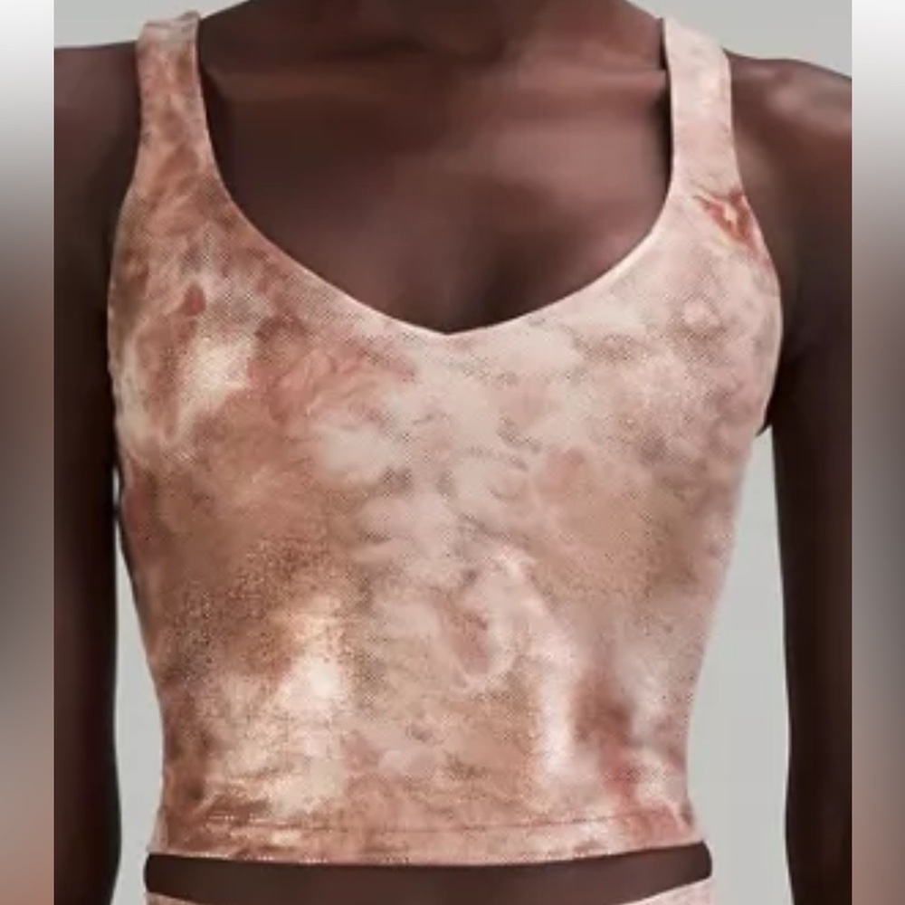LULULEMON ALIGN WAIST-LENGTH TANK SHINE NWT